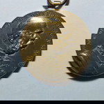  ΑΥΣΤΡΙΑ Αυτοκράτορας Franz Josef (Φραντζ Τζόζεφ) Έτος : 1898 Αυθεντικό - Γνήσιο Μετάλλιο με αλυσίδα