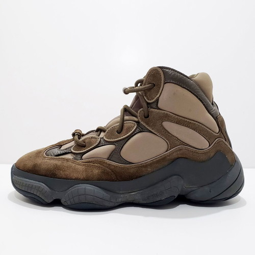 Adidas Yeezy 500 GX4553 leather sneakers used, size 44.5-45, brown