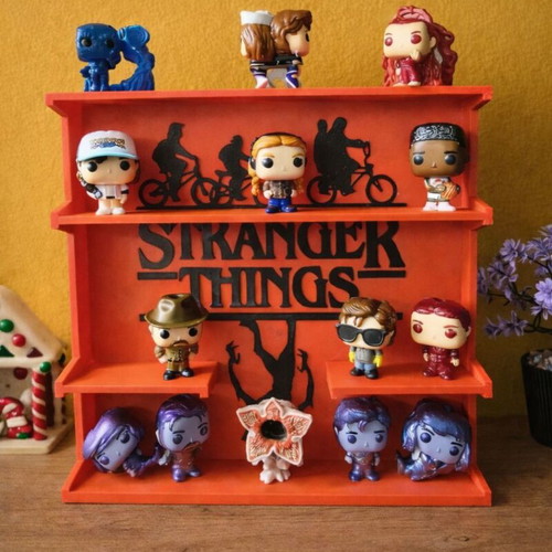 Stranger Things collectible figure shelf new 17.5x17 cm