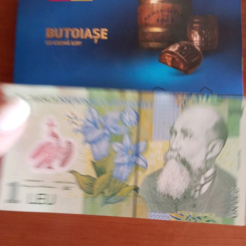 ROM chocolate collectible packaging and Lei banknote new