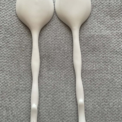 Royal Albert salad serving set like new