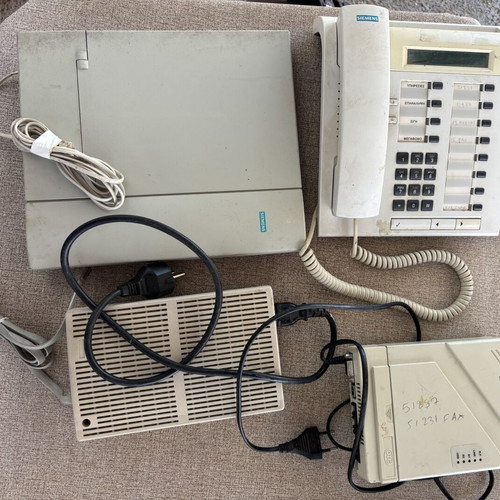 Siemens telephone system used, fully functional