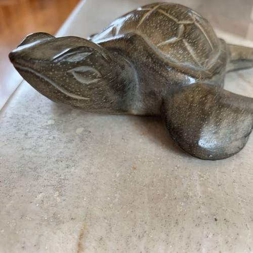 Wooden handmade turtle new, hand carved