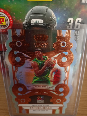 Tanoka Beard Zalgiris Basketball Card like new 92/99