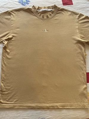 Calvin Klein Jeans T-shirt like new, beige, size S