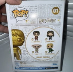 Harry Potter Golden Funko Pop Special Edition like new