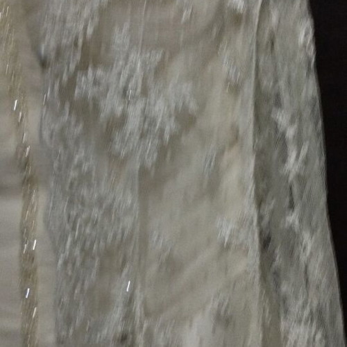 Wedding dress new, strapless satin with handmade lace XXL