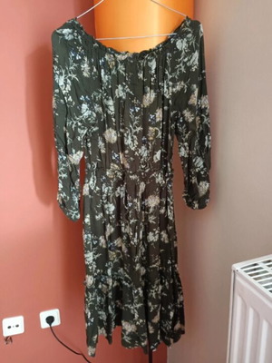 Spring dress like new H&M green, size S/M