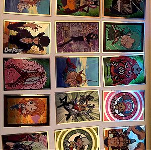 15 ONE PIECE EPIC JOURNEY SILVER CARDS