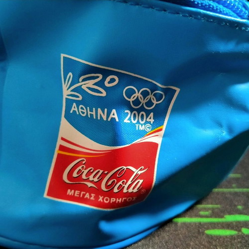 Collectible bag from 2004 Athens Olympic Games Coca Cola like new