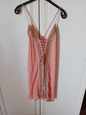 Καινούργιο φόρεμα Pahiesa σομόν, one size, με ετικέτες