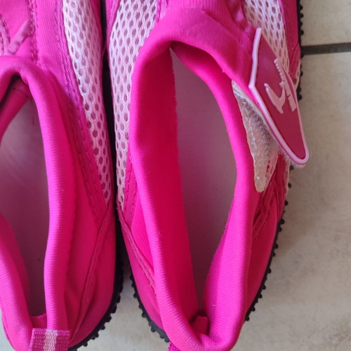 Girls' sea shoes used, size 32-33, pink
