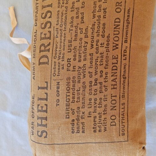 Shell Dressing WW2 authentic military bandage September 1942