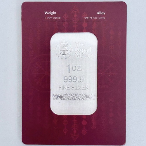 Loki The Royal Mint 1oz Silver Bar 999.9 New Limited Production