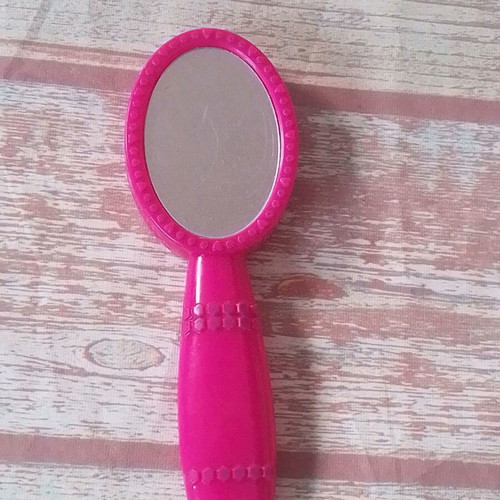 Children's mirror used, height 14 cm