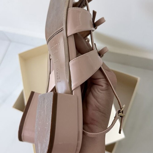 Low Evie Sandals Sezane size 40, like new, pink
