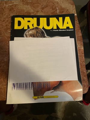 Druuna-mandragora κόμιξ μεταχειρισμένο, Paolo Eleuteri Serpieri
