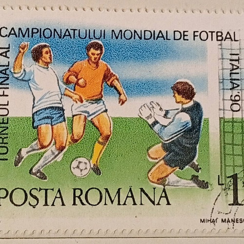 Romanian stamps used, pack of 7