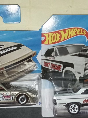 Hot Wheels Mazda RX-7 και '65 Mercury Comet Cyclone αυτοκίνητα, sealed in box
