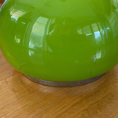 Vintage lamp used with small crack