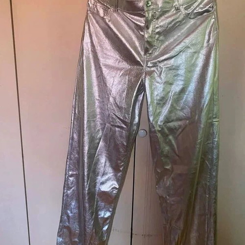 Tezenis pants M / 38 silver like new