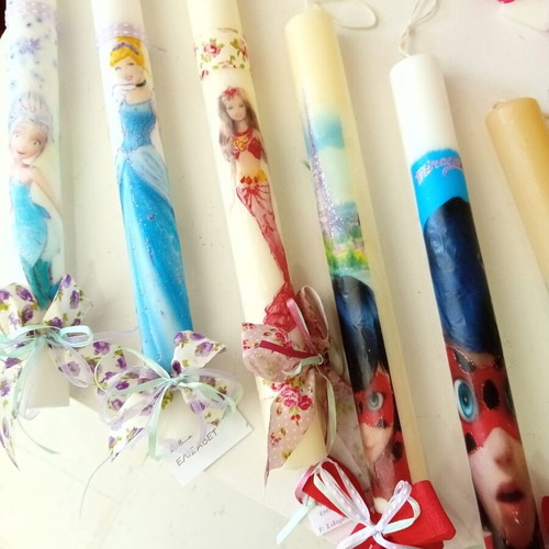 Handmade candles new with various designs