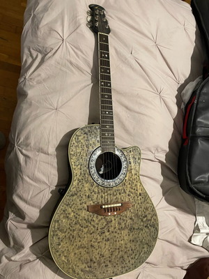 Ovation electro acoustic guitar like new Ultra series 1528