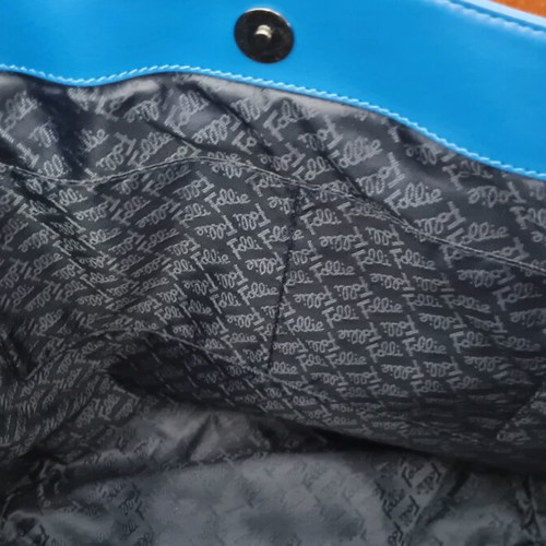 Folli Follie leather shoulder bag new, blue