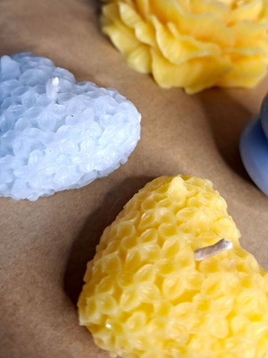 Sun & Sky Set of 4 Handmade Decorative Candles New