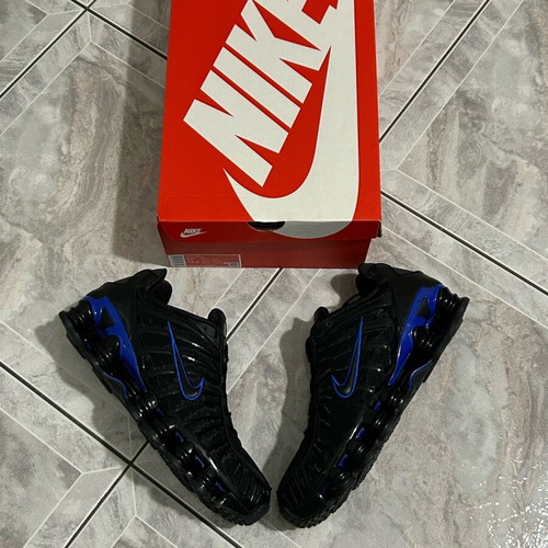 Nike Shox TL new, size 46, black and blue