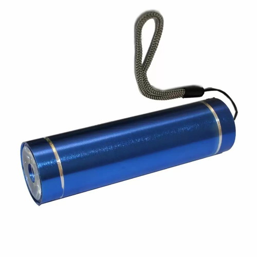Pocket flashlight 1000W blue LED