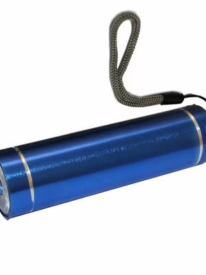 Pocket flashlight 1000W blue LED