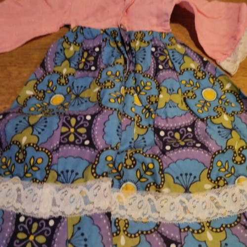 Dress for large doll used