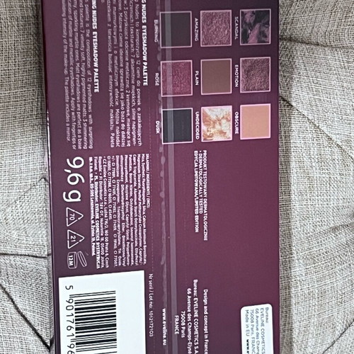 Eveline Cosmetics Shocking Nudes Eyeshadow Palette new