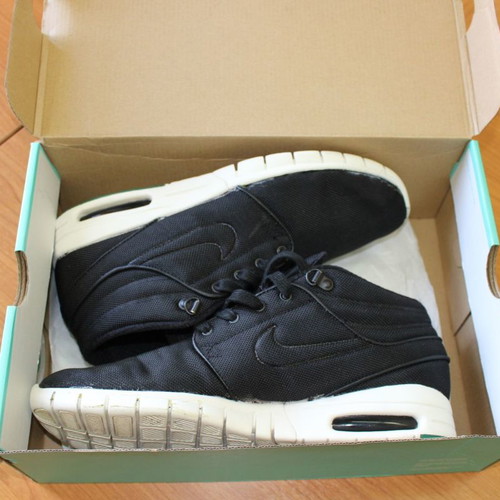 Nike SB Janoski Max Mid used, size 43, black