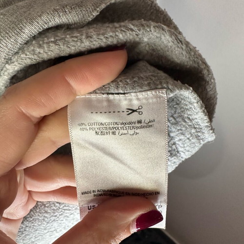 Juicy Couture sweatshirt used, gray, size XS