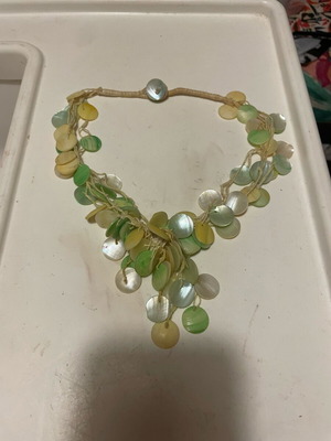 Handmade shell necklace in very good condition