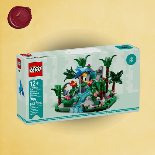 Lego Tropical Rainforest Diorama GWP 40782 new