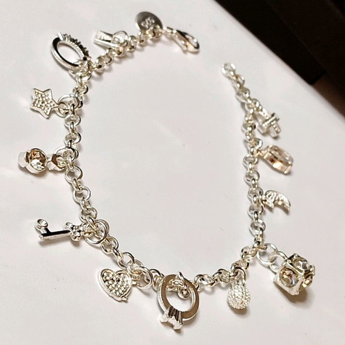 Women's bracelet stainless steel 316 with zircon new