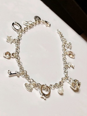 Women's bracelet stainless steel 316 with zircon new
