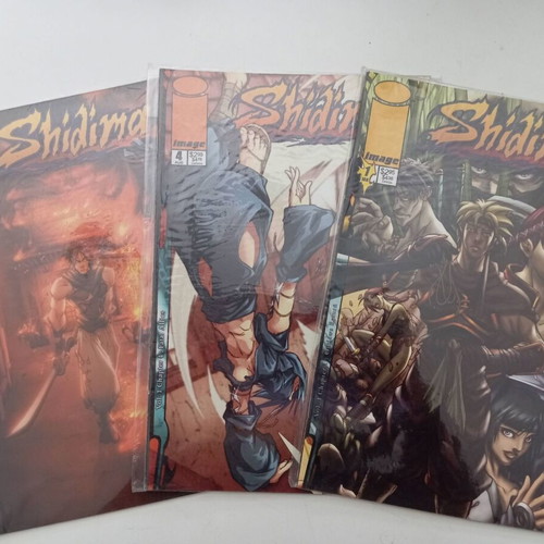 Set of 3 collectible Shidima comics #1, #2, #4 new from Image Comics