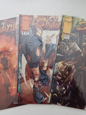 Set of 3 collectible Shidima comics #1, #2, #4 new from Image Comics
