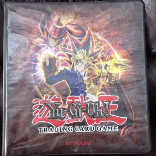 Konami Yu-Gi-Oh ring binder 1996