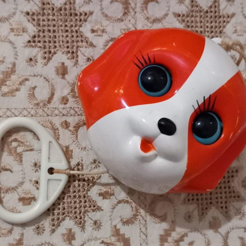 Vintage Sankyo musical toy dog used