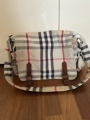 Burberry Vintage Messenger Diaper Bag Nova Check σαν καινούργιο