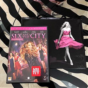 SEX AND THE CITY THE MOVIE DVD MOVIE ΜΕ ΕΛΛΗΝΙΚΟΥΣ ΥΠΟΤΙΤΛΟΥΣ στο ORIGINAL PACKAGING BAG watchedonce