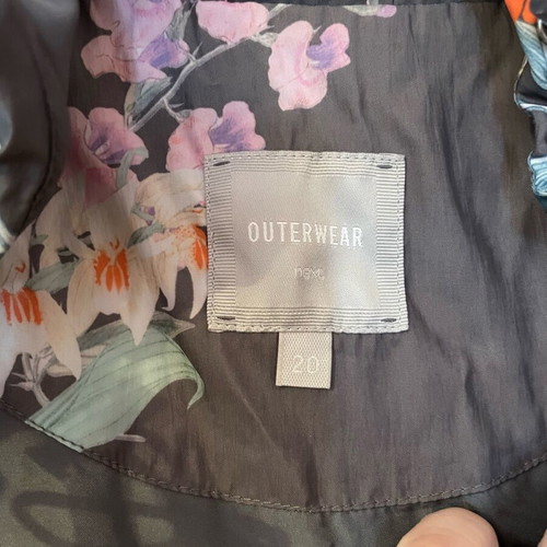 Next spring windbreaker jacket like new, plus size 20, multicolor