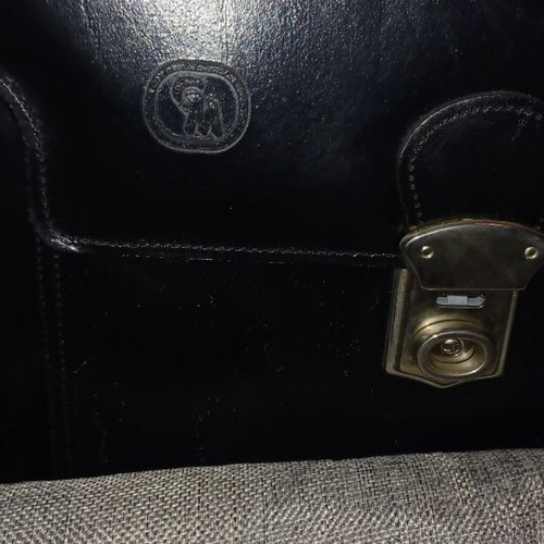 Bartuggi office bag like new, black, 35x30 cm