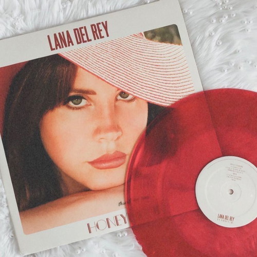 Lana del Rey Honeymoon limited edition red vinyl like new
