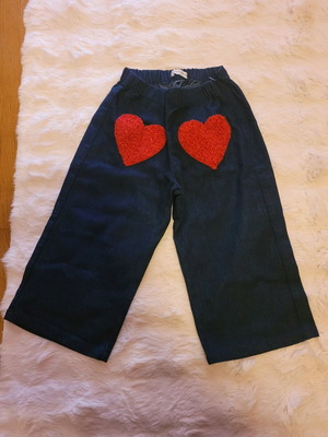 Παντελόνι ζιπ κιλότ Two In A Castle σαν καινούργιο για 6 ετών μπλε και κόκκινο